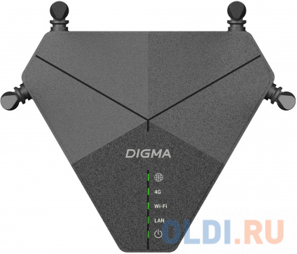    Digma DWR-N302LTE N300 10/100BASE-TX/3G/4G cat. 4   