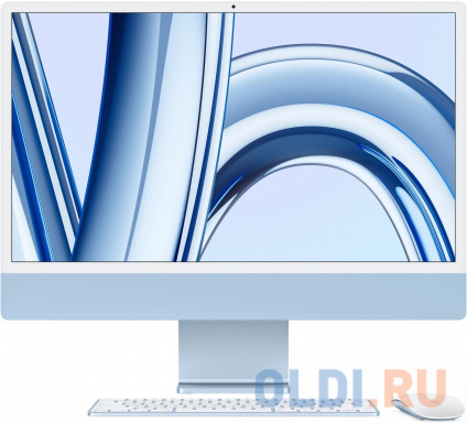   Apple iMac A2874 24&quot; 4.5K M3 8 core (4) 8Gb SSD256Gb 8 core GPU macOS WiFi BT 143W   Cam  4480x2520   