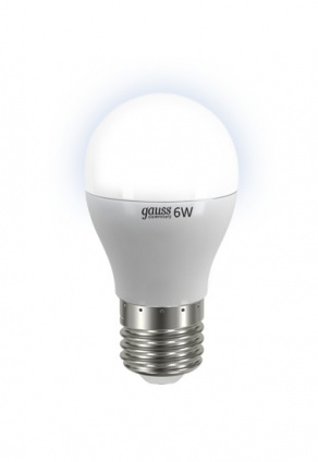     Gauss Elementary E27 6W 4100K 53226  