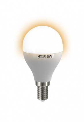     Gauss Elementary E14 6W 2700K 53116  