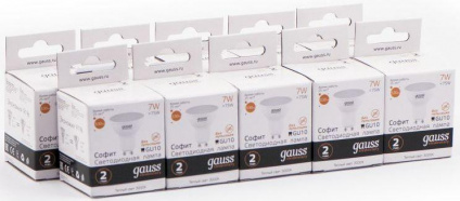    Gauss Elementary MR16 7 .:GU10  220B 3000K .... (.:10) (13617)  -