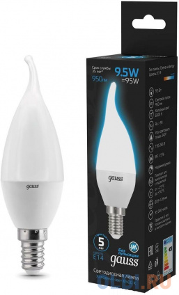    Gauss 104101310 9.5 .:E14  220B 6500K .... (.:10)   
