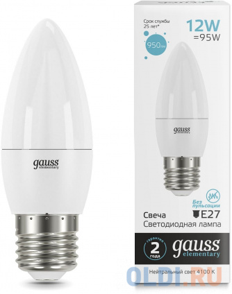    Gauss Elementary 30222 12 .:E27  220B 4100K .... (.:10)   