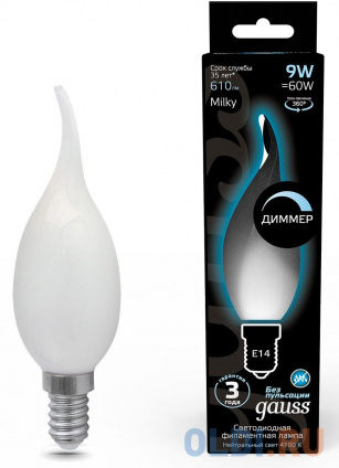    Gauss Filament 104201209-D 9 .:E14  220B 4100K .... (.:10)   