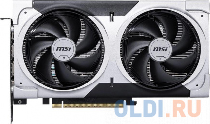   MSI PCI-E 5.0 RTX 5060 Ti 8G VENTUS 2X OC PLUS NVIDIA GeForce RTX 5060TI 8Gb 128bit GDDR7 2617/28000 HDMIx1 DPx3 HDCP Ret  