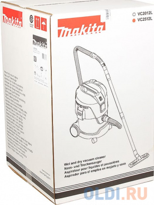    Makita VC2512L  (\),1000,3600\,210,25,363.5,8,,2,2 \,,2,2  -