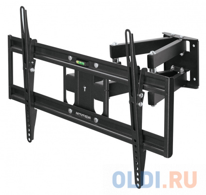   Arm media PT-16 new Black   TV 26"-65", max 50 , 3  ., . 0-12, . 160,  . 90-445 . max VESA 600x400 .  -