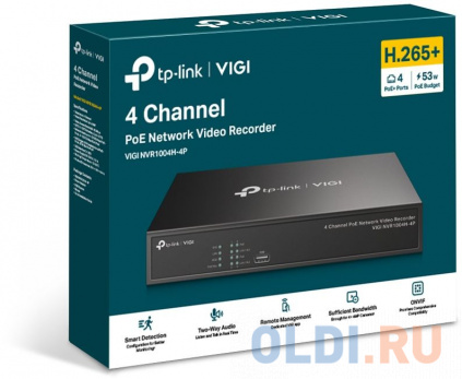   TP-Link NVR VIGI NVR1004H-4P  
