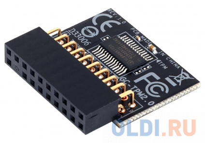  GC-TPM2.0, TPM header key, LPC bus, (for Intel 200/100/8/9/99 series, AMD AM4, FM2 series) OEM  -