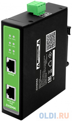   PoE Digma DNP90W48GDXM 10/100/1000BASE-T 90 37-57(DC)  
