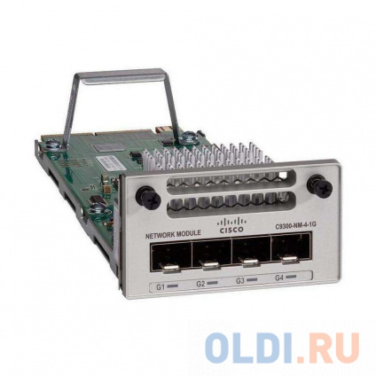    CISCO Catalyst 9300 4x1Gb SFP Uplink Module, C9300-NM-4G=  