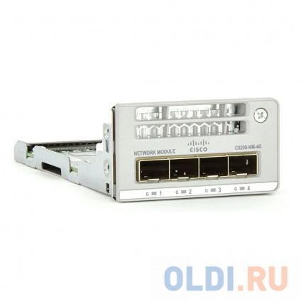    CISCO Catalyst 9200 4x1Gb SFP Uplink Module, C9200-NM-4G=  -