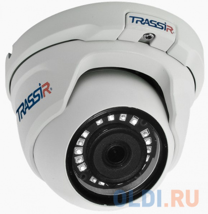   IP Trassir TR-D8121IR2 v2 CMOS 1/2.7&quot; 2.8  1920 x 1080 H.264 RJ-45 PoE   -