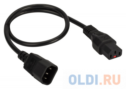   Lanmaster LAN-PP13L/14-1.0-BK C13-14 .:3x0.752 1 220 (.:1)   -