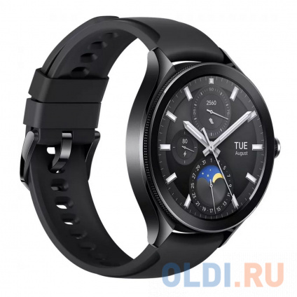  - Xiaomi Watch 2 Pro -Bluetooth Black Case with Black Fluororubber Strap M2234W1 (BHR7211GL)   