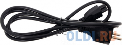     Telecom 1.8m, 3-pin,  , 220V ( ) TP022-IEC320-C5/SHM-1.8-BK  --