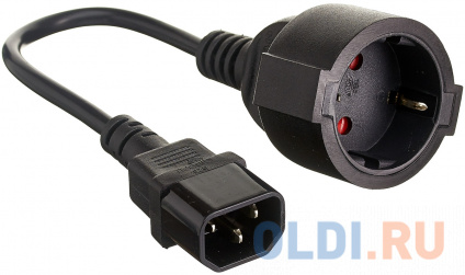  Exegate EP280681RUS - (UPS-&gt;) ExeGate Power EC-30P (C14-&gt; Schuko) VDE-250V-3*0.75mm2, , , 0.15.  -