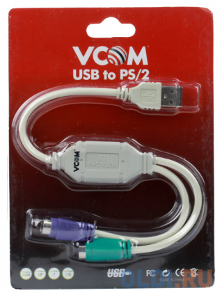  - USB AM - 2xPS/2 VCOM  