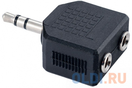   Perfeo Jack 3.5 (f) - 2xJack 3.5 (m) A7008  -