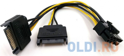     PCI-Ex  2 x SATA 15pin (M) - 8pin ORIENT C588  