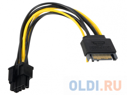     PCI-Ex  Molex 4pin (M) + SATA 15pin (M) - 8pin ORIENT C578  
