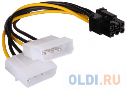  Exegate EX138937RUS   PCI-Express 6pin ( 2  Molex (IDE)  ), 15 Exegate  