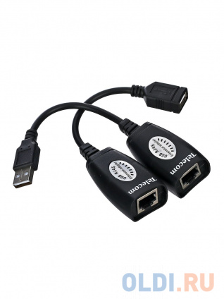  - USB-AMAF/RJ45,     45m , Telecom TU824  