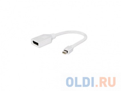   Mini DisplayPort (m) - DisplayPort(f) Gembird A-mDPM-DPF-001-W  0.16   