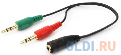     Cablexpert, 3.5  + 3.5 -&gt; 3.5 4pin,  20,  (CCA-418)  