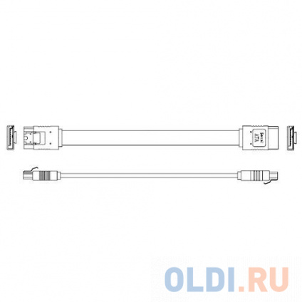  Advantech 1700018971 M Cable SATA 7P/SATA 7P 15CM 180/180 W/  