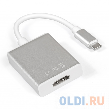  Exegate EX284937RUS - Type C-HDMI ExeGate EX-CM-HDMIF-0.15 (USB Type C/19F, 0,15)   