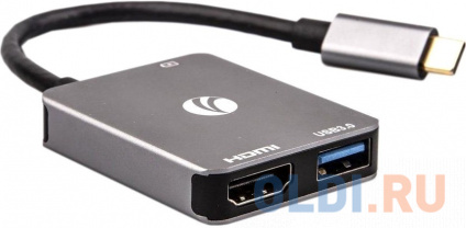  VCOM CU454  USB3.1 Type-CM--&gt;HDMI A(f) 4K@60 Hz+USB3.0+PD charging, Aluminum Shell,VCOM &lt;CU454&gt;  