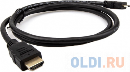   HDMI-19M --- MicroHDMI-19M ver 2.0+3D/Ethernet,1m Telecom &lt;TCG206-1M&gt;  