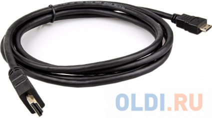   HDMI-19M --- MiniHDMI-19M ver 2.0+3D/Ethernet,2m Telecom &lt;TCG205-2M&gt;  