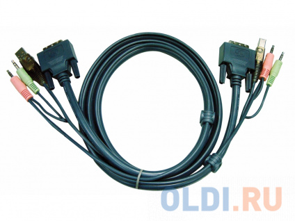  ATEN 2L-5303U HD15M/USBM/SP/SP-SPHD15M 3M  