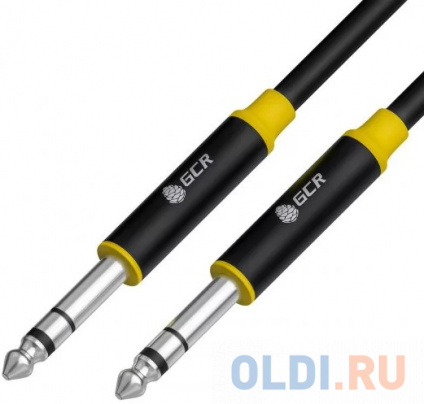  GCR  5.0m  STEREO jack 6,35mm/jack 6,35mm , AL case ,  , M/M, GCR-53426  -