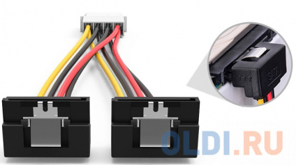   Molex 4pin- 2xSATA F Vention KDCBB  90  