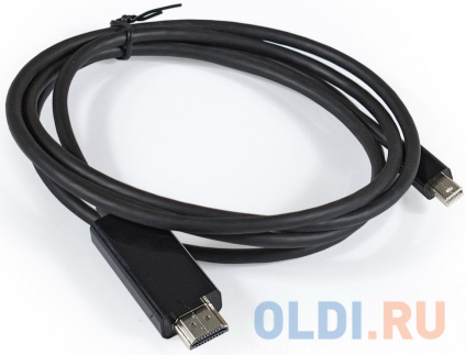  Exegate EX284918RUS  miniDisplayPort-HDMI ExeGate EX-CC-mDP-HDMI-1.8 (mini20M/19M, 1,8)  