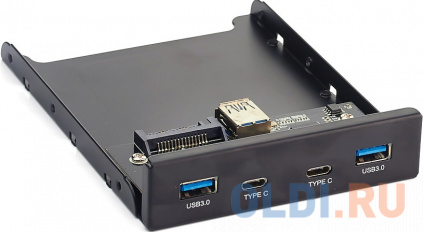   USB    ExeGate U3H-619 3,5 , 2*USB3.0+2*TypeC, , -  .  OEM (50) (110182)  -