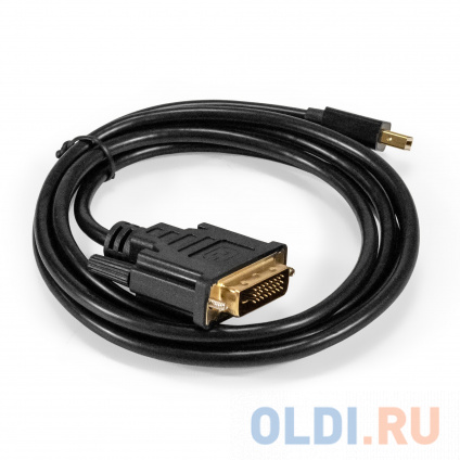   miniDisplayPort-DVI ExeGate EX-CC-mDPM-DVIM-1.8 (mini20M/25M, 1,8)  