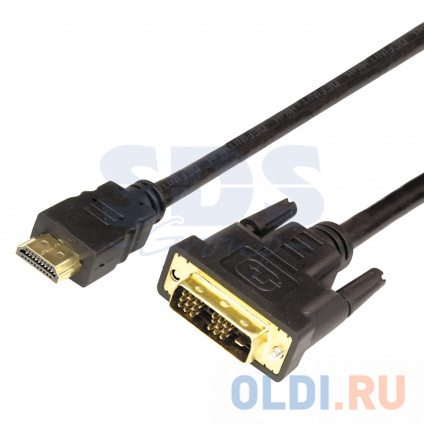   HDMI - DVI-D gold 3   REXANT  