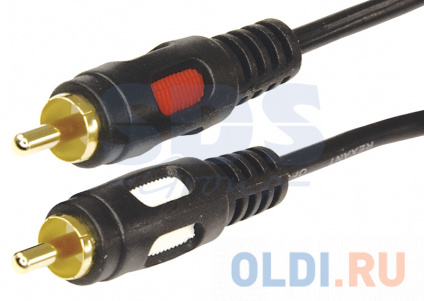   2RCA Plug - 2RCA Plug 5 (GOLD) REXANT   