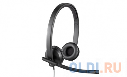   () Logitech Headset H570e STEREO (981-000575) Black  