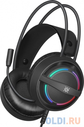 ���� ���������� ��������� Defender Dexter RGB black (2xJack 3.5mm/USB, �������, ������ 2�) (64595)� � �������������