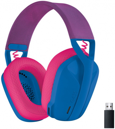  / Logitech Headset G435 LIGHTSPEED Wireless Gaming BLUE - Retail  -