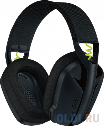  / Logitech Headset G435 LIGHTSPEED Wireless Gaming BLACK- Retail  