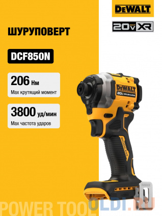  Dewalt   DCF850N, 20 , 206 , 3800 /,     () DCF850N-A9  -