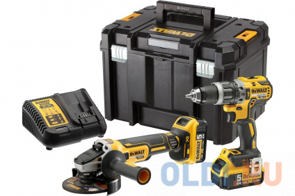    DEWALT DCK2080P2T:  - DCD796   DCG405  