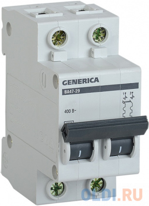  Iek MVA25-2-010-C . . 47-29 2 10 4,5 -  GENERICA  