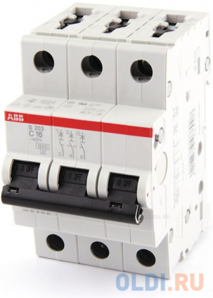  ABB 2CDS253001R0064 .- 3- S203 C6  --